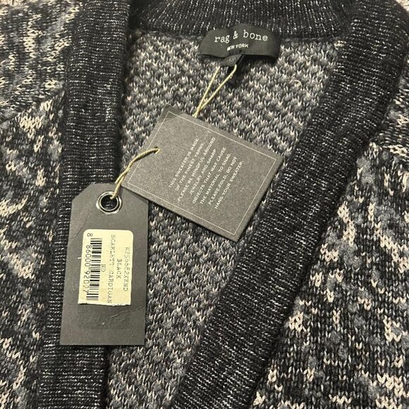 Rag & Bone Scarlett Sweater Oversize Knit Cardigan Size XS NEW With Tags $395 - Picture 12 of 15
